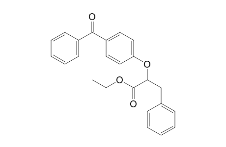 Ethyl 2-(4-benzoyl-phenoxy)-3-phenyl-propanoate