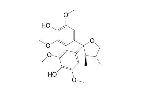 rel-(8.alpha.,8'.beta.)-5,4'-dihydroxy-4,6,3',5'-tetramethoxy-1,7-seco-7,7'-epoxy-2,7'-cyclolignan