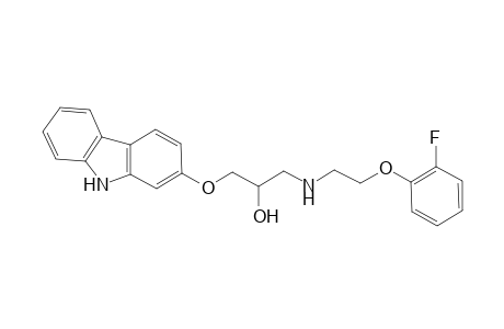 1-(9H-Carbazol-2-yloxy)-3-{[2-(2-fluorophenoxy)ethyl]-amino}-2-propanol