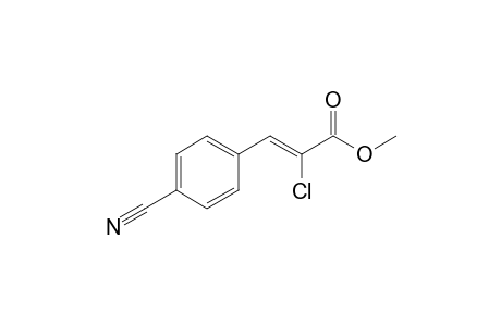 (Z)-Methyl 2-Chloro-3-(4-cyanophenyl)acrylate