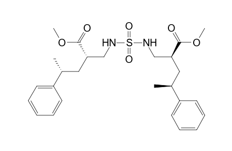 (2S,2'S,4R,4'S)-N,N'-Bis[2-[2-(methoxycarbonyl)-4-phenylpentyl]]sulfamide