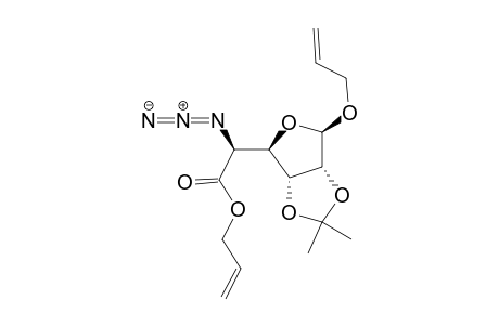 (2S)-2-[(3aR,4R,6R,6aR)-2,2-dimethyl-4-prop-2-enoxy-3a,4,6,6a-tetrahydrofuro[3,4-d][1,3]dioxol-6-yl]-2-azidoacetic acid prop-2-enyl ester