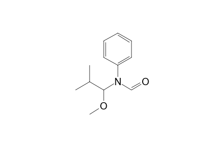 N-(1-Methoxy-2-methylpropyl)-N-phenylformamide