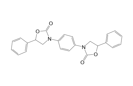 2-Oxazolidinone, 3,3'-(1,4-phenylene)bis[5-phenyl-