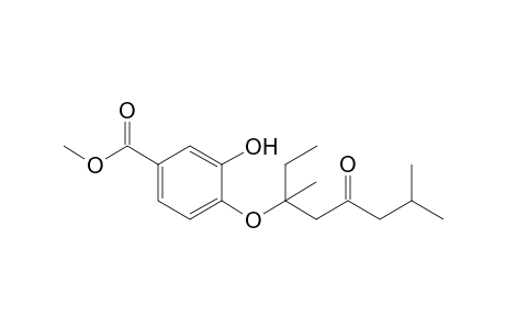 Methyl 4-[(3',7'-dimethyl-5'-oxo-3'-octyl)oxy]-3-hydroxybenzoate
