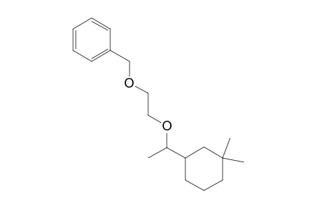 ((2-(1-(3,3-Dimethylcyclohexyl)ethoxy)ethoxy)methyl)benzene