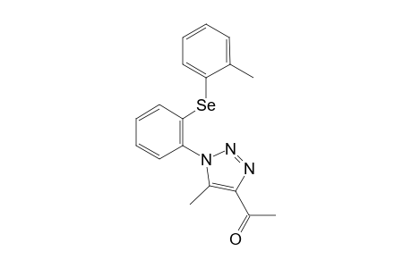 1-(5-Methyl-1-(2-(o-tolylselanyl)phenyl)-1H-1,2,3-triazol-4-yl)ethan-1-one