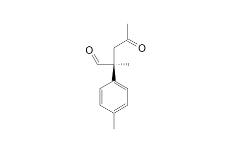 (R)-(-)-2-METHYL-2-(4-METHYLPHENYL)-4-OXOPENTANAL