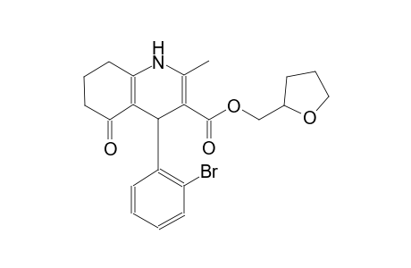 3-quinolinecarboxylic acid, 4-(2-bromophenyl)-1,4,5,6,7,8-hexahydro-2-methyl-5-oxo-, (tetrahydro-2-furanyl)methyl ester