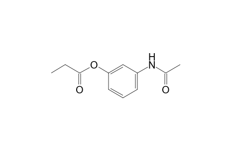 3'-hydroxyacetanilide, propionate (ester)