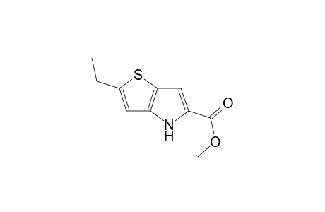 4H-Thieno[3,2-b]pyrrole-5-carboxylic acid, 2-ethyl-, methyl ester