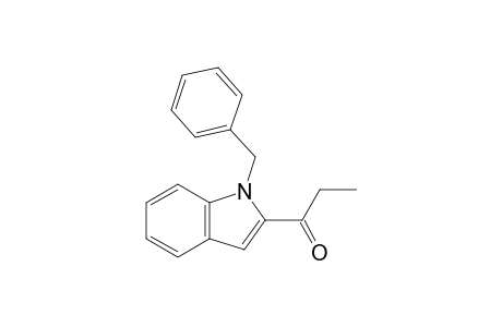 1-(1-Benzyl-1H-indol-2-yl)propanone