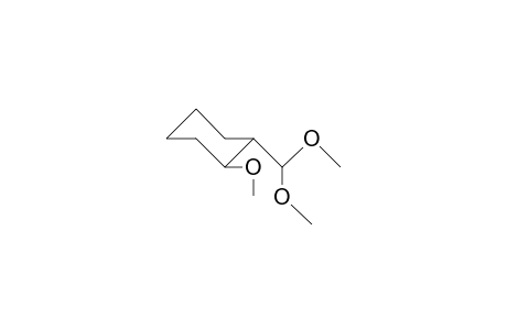 trans-2-Methoxy-1-dimethoxymethyl-cyclohexane