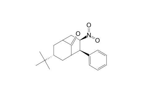 (+)-(2R,3R,7R)-7-tert-butyl-3-nitro-2-phenylbicyclo-[3.3.1]nonan-9-one