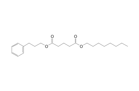 Glutaric acid, octyl 3-phenylpropyl ester