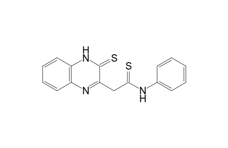 N-phenyl-2-(3-sulfanylidene-4H-quinoxalin-2-yl)ethanethioamide