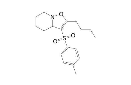 2-n-Butyl-3-(p-toluenesulfonyl)-4,5,6,7-tetrahydro-3aH-isoxazolo[2,3-a]pyridine