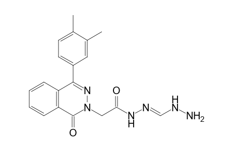 2-(4-(3,4-dimethylphenyl)-1-oxophthalazine-2(1H)-yl)acetohydrazide hydrazino hydrazide Dev.