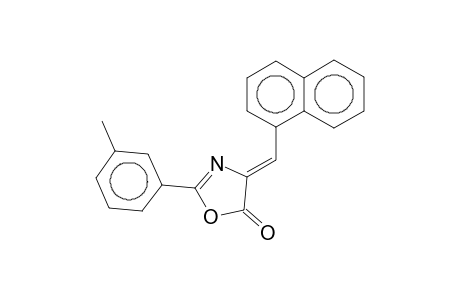 (4Z)-2-(3-Methylphenyl)-4-(1-naphthylmethylene)-1,3-oxazol-5(4H)-one