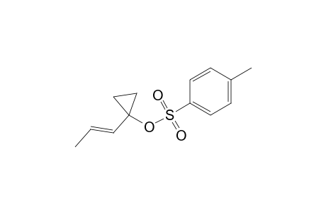 (E)-1-(1-Propenyl)-1-(tosyloxy)cyclopropane