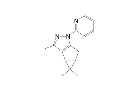 3,4,4-trimethyl-1-(2-pyridinyl)-3b,4,4a,5-tetrahydro-1H-cyclopropa[3,4]cyclopenta[1,2-c]pyrazole
