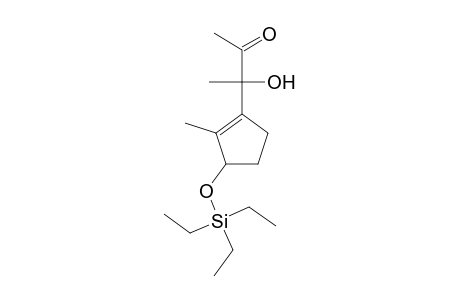 1-Cyclopentenemethanol, .alpha.-acetyl-2,.alpha.-dimethyl-3-triethylsilyloxy-