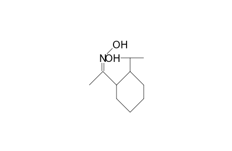 Rel-(1R,2R,9R)-1-(2-<hydroxy-ethyl>-cyclohexyl)-ethanone trans-oxime