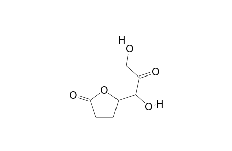 5-(1,3-dihydroxy-2-keto-propyl)tetrahydrofuran-2-one