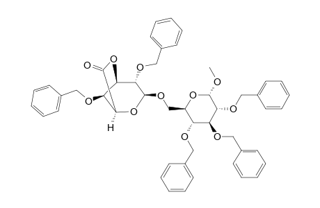 METHYL-O-(2,4-DI-O-BENZYL-BETA-D-GALACTOPYRANOSYLURONO-3,6-LACTONE)-(1->6)-2,3,4-TRI-O-BENZYL-ALPHA-GLUCOPYRANOSIDE