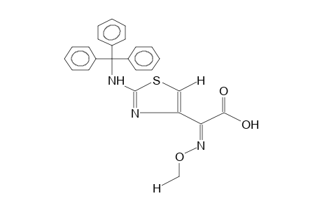 (E)-2-(2-TRITYLAMINO-1,3-THIAZOL-4-YL)-2-METHOXYIMINOACETIC ACID