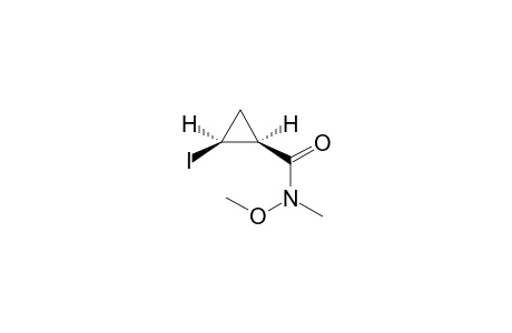 N-Methoxy-N-methyl-(1S*,2S*)-2-iodocyclopropanecarboxamide