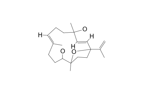(2E,7E)-4,11-Dihydroxy-1,12-oxidocembra-2,7,15-triene