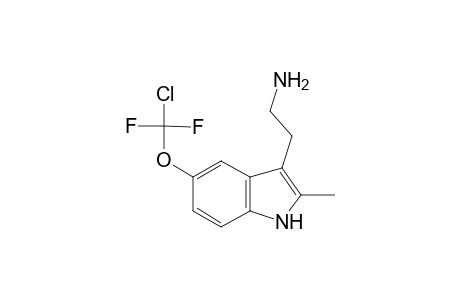 2-[5-[chloranyl-bis(fluoranyl)methoxy]-2-methyl-1H-indol-3-yl]ethanamine