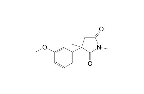 Tetrahydropyrrole-2,5-dione, 1,3-dimethyl-3-[3-methoxyphenyl]-