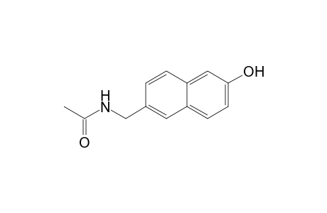 N-[(6-hydroxy-2-naphthalenyl)methyl]acetamide