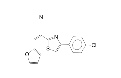 2-[1-cyano-2-(2-furyl)ethenyl]-4-(4-chlorophenyl)thiazole