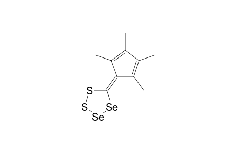 5-(2,3,4,5-tetramethyl-1-cyclopenta-2,4-dienylidene)dithiadiselenolane