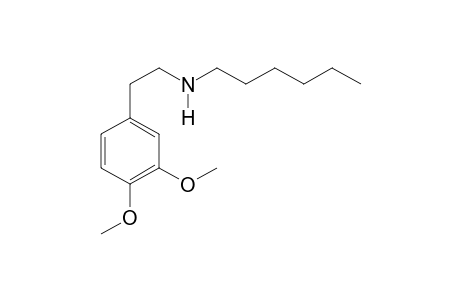 N-Hexyl-3,4-dimethoxyphenethylamine