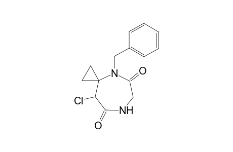 6'-Chlorohexahydro-4'-benzyl-spiro[cyclopropane-1,5'-[1H]-[1,4]-diazepine-3',7'-dione