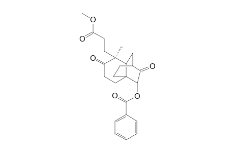 (2S,4R,4aS,8S)-8-(3-methoxy-3-oxopropyl)-8-methyl-3,7-dioxooctahydro-2H-2,4a-ethanonaphthalen-4-yl benzoate