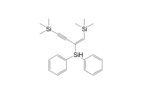 (E)-2-Diphenylsilyl-1,4-bis(trimethylsilyl)-1-buten-3-yne