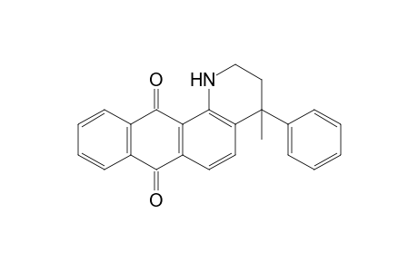4-Methyl-4-phenyl-2,3-dihydro-1H-naphtho[2,3-h]quinoline-7,12-dione