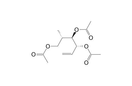 (3R,4R,5S)-5-Methylhex-1-ene-3,4,6-triol 3,4,6-Triacetate