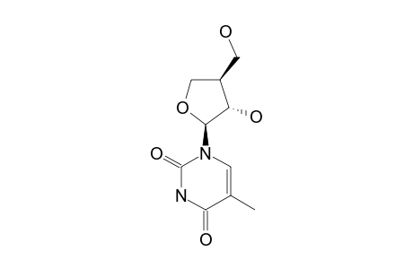 5-METHYL-1-((1R,2R,3S)-TETRAHYDRO-2-HYDROXY-3-HYDROXYMETHYL-1-FURANYL)-2,4(1H,3H)-PYRIMIDINEDIONE