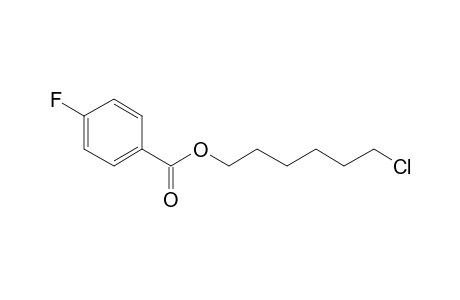 4-Fluorobenzoic acid, 6-chlorohexyl ester