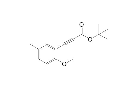 tert-Butyl 3-(2-methoxy-5-methylphenyl)propiolate