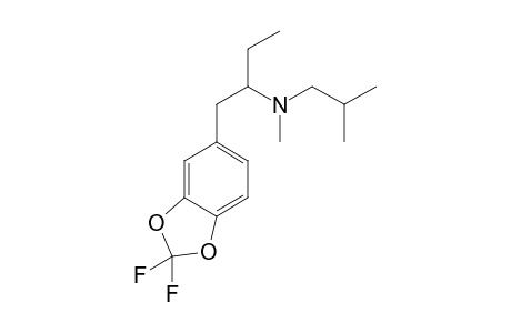 N,N-iso-Butyl-methyl-[3,4-(difluoromethylene)dioxyphenyl]butan-2-amine