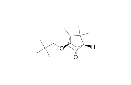 Bicyclo[2.2.1]heptan-2-one, 3-(2,2-dimethylpropoxy)-4,7,7-trimethyl-, [1S-(1.alpha.,3.alpha.,4.alpha.)]-