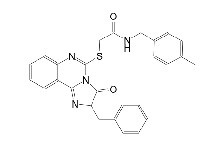 acetamide, 2-[[2,3-dihydro-3-oxo-2-(phenylmethyl)imidazo[1,2-c]quinazolin-5-yl]thio]-N-[(4-methylphenyl)methyl]-