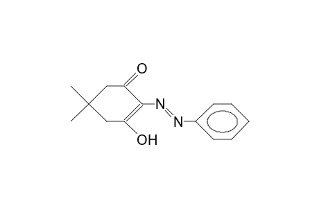 3-Hydroxy-5,5-dimethyl-2-phenylazo-2-cyclohexen-1-one